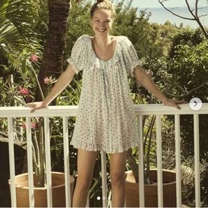 Dôen Leta night gown Blue Sweetpea